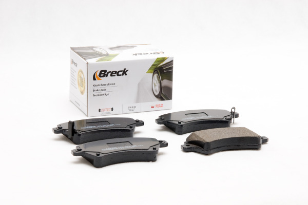 Breck 23766 00 701 10 — Zestaw klocków hamulcowych, hamulce tarczowe